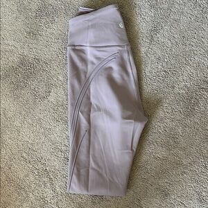 Lululemon Get In Line Lilac Tights